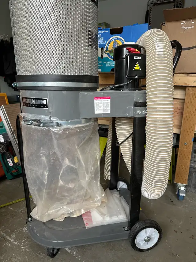 Magnum Industrial Dust Collector 1 HP in Power Tools in Delta/Surrey/Langley - Image 2