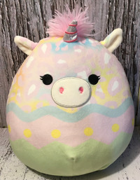 8” Bexley Unicorn Egg Easter Squad Squishmallow Plush Doll 