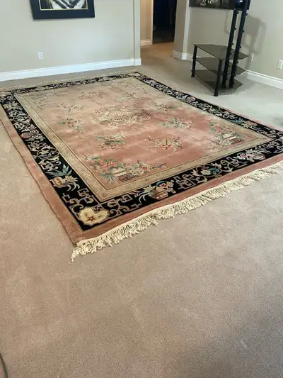 Asian Wool Area Rug, View more