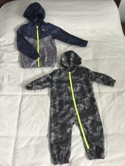 Jacket et habit de pluie pour enfants 3 ans et 5-6 ans, View more