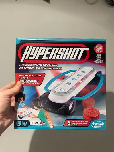 Hypershot Electronic Tabletop Hockey Game | 5 Games in 1, View more