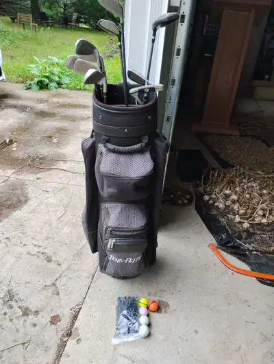 Golf clubs and accessories, View more
