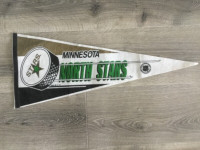 Vintage NHL Minnesota North Stars Pennant/Flag