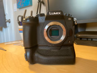 Lumix G85 with battery grip 