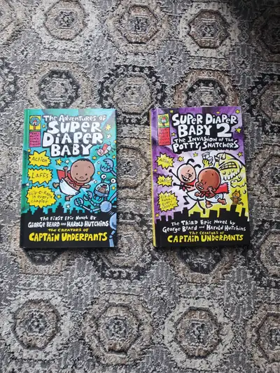 Super Diaper Baby Books 1 & 2 – Complete Series, View more