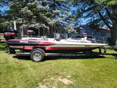 Beautiful shape,runs flawlessly. 4 graphs networked with livescope. 8' powerpole pro.