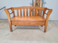 Wood bench 