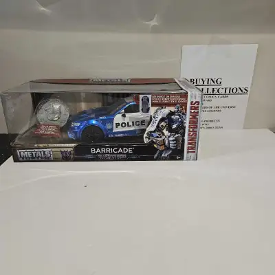 Transformers Jada Toys Movie Barricade Diecast car , View more