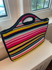 Paul Smith style computer bag - Stricking colours and classy