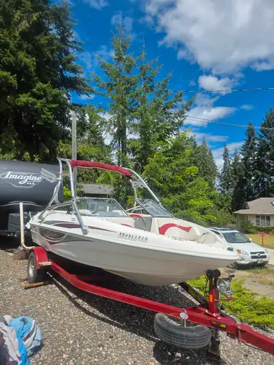 I am selling my larson 18 foot long power boat. This boat has everything you need from an extension...