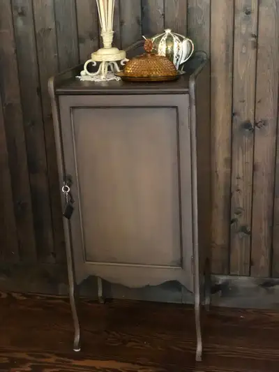 Restored&Refinished Antique Locking Cabinet, Distressed & MORE!, View more