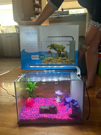 TopFin 5-Gallon Aquarium, View more