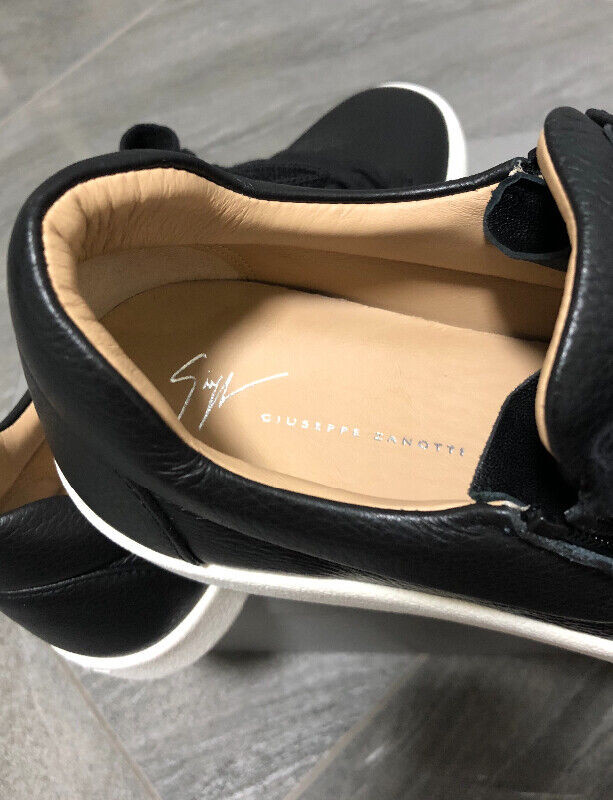 Giuseppe Zanotti Men’s Black Sneakers Size 41 dans Chaussures pour hommes  à Ville de Montréal - Image 3