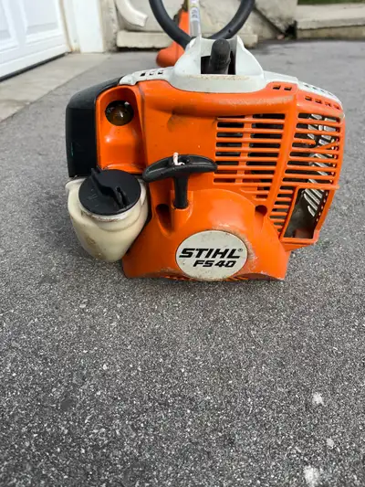 Stihl FS40 gas trimmer, View more