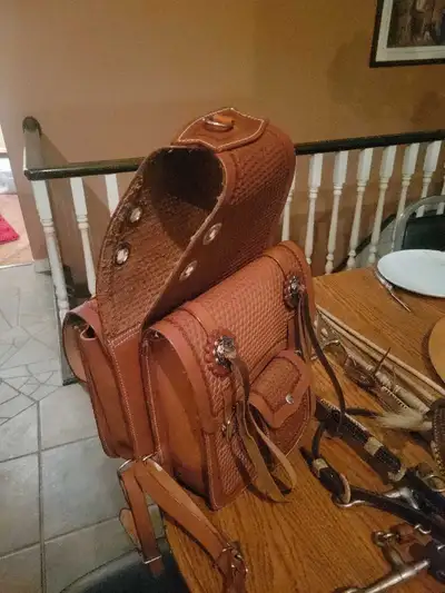 Brand new saddle bags for sale or trade, very good quality