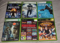 All for $20 (about $3 each) - Lot of 6 xbox & xbox 360 games / m