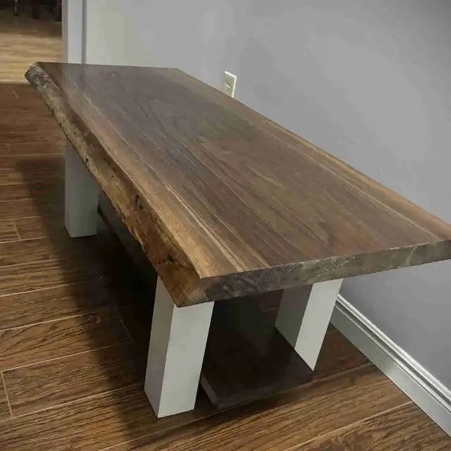 Live edge walnut coffee table64519995275394120