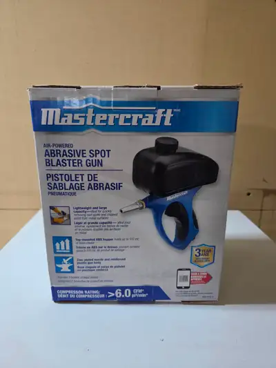 Mastercraft Abrasive Spot Blaster Gun (Air Powered), View more