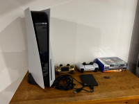 PlayStation 5 (PS5) Disc, 2 Controllers, 2TB Harddrive & Games