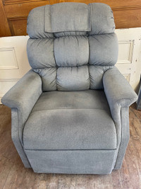 Lift chair - greyish blue