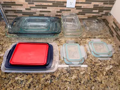Pyrex Glass Food Containers, View more
