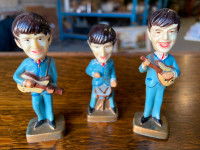 Vintage “Beetles” Bobble Heads (Circa 1964)