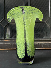 Vintage Murano Style Glass Vase