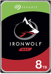 Brand New Sealed Seagate IronWolf 8TB NAS Internal HDD