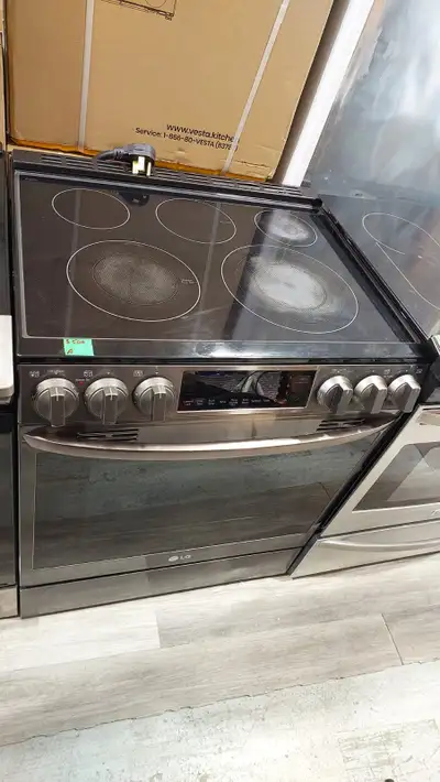 LG 30-inch Electric Slide-In Range, View more