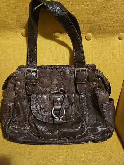 Fossil Vintage Brown Genuine Leather Shoulder, View more