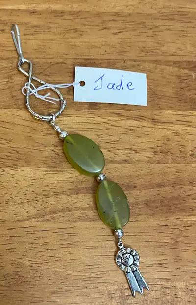 NEW Handcrafted gemstone keychains, View more