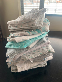 Baby blankets (receiving/swaddle) - 16 total