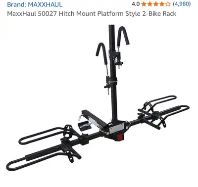 Maaxhaul Hitch Mount Platform 2 Style Bike Rack, View more