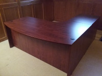 Executive Bowfront Desk