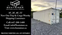 20FT & 40FT | NEW ONE TRIP & USED SHIPPING CONTAINERS FOR SALE!