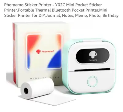 Phomemo Sticker/Thermal Mini Printer, View more