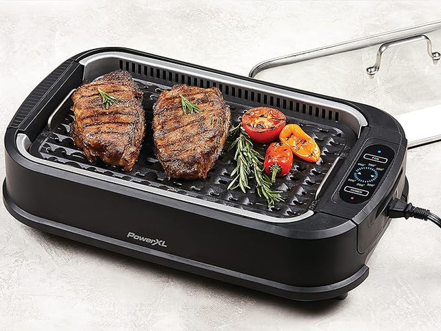Power Smokeless Tempered Glass Lid and Turbo Speed Smoke Grilled in BBQs & Outdoor Cooking in Mississauga / Peel Region - Image 2