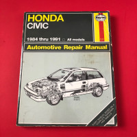Honda Civic- Manuel Haynes 1984 à 1991