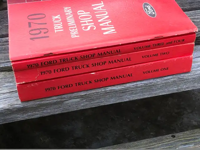 Vintage original 1970 Ford Truck Shop Manual Book set in Other in Oakville / Halton Region - Image 6