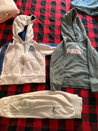 Toddler sport hoodies and joggers,3 to 4 years $15