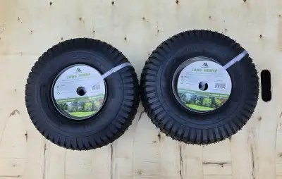 Craftsman Lawn Tractor 15x6.00-6 Front Tire Assemblies, (Two), View more