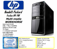 ⭐ HP i5 Multi-Media Workhorse. NVIDIA Graphics. RCA A/V Jacks.