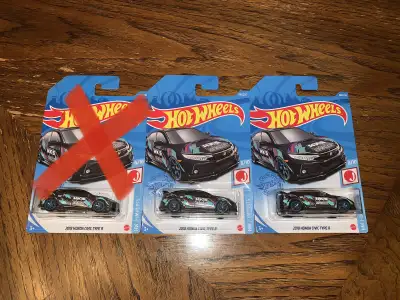 Hot Wheels 2018 Honda Civic Type R Super Treasure Hunts, View more