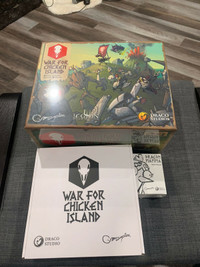 War for chicken island - Kickstarter sealed - francais 