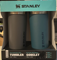 Stanley Stainless Steel 709 mL (24 oz.) Tumbler, Pack of 2