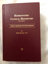 Homeopathic Clinical Repertory 3rd Ed