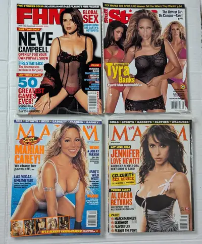 Men’s magazines, View more