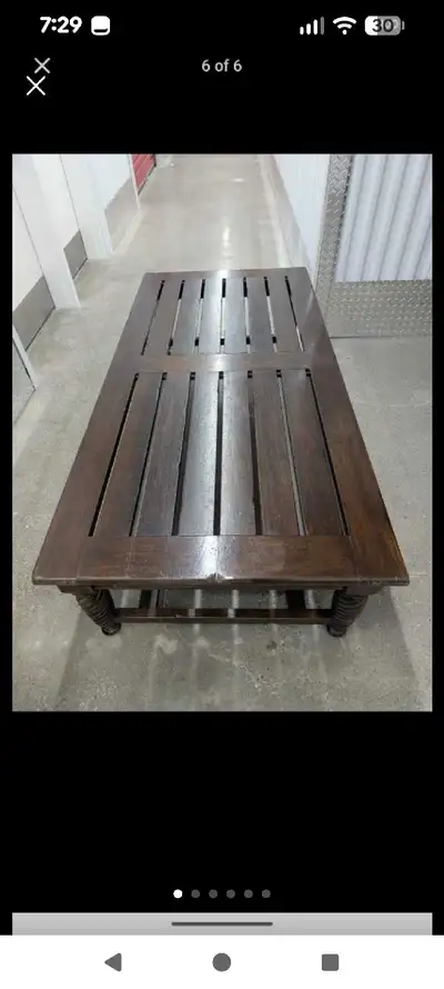 Solid Wood Coffee Table, View more