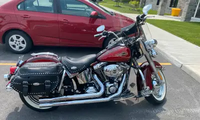 2008 Heritage Softail 105th Anniversary Edition Only has 5,700 kms on it Bike is in beautiful shape...