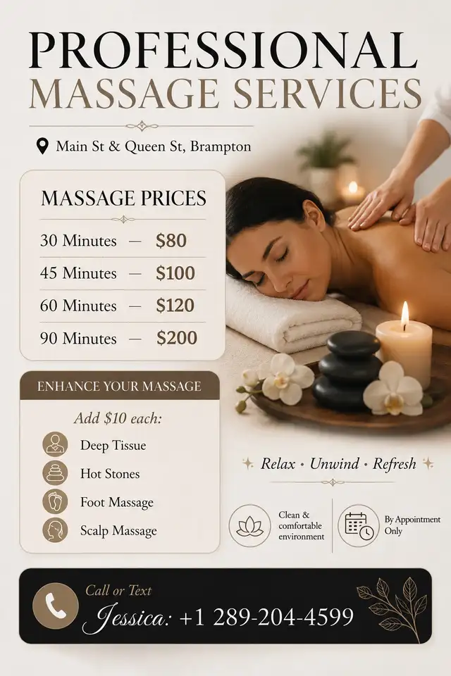 PROFESSIONAL MASSAGE SERVICES